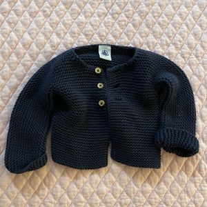 The coziest sweater for babies.